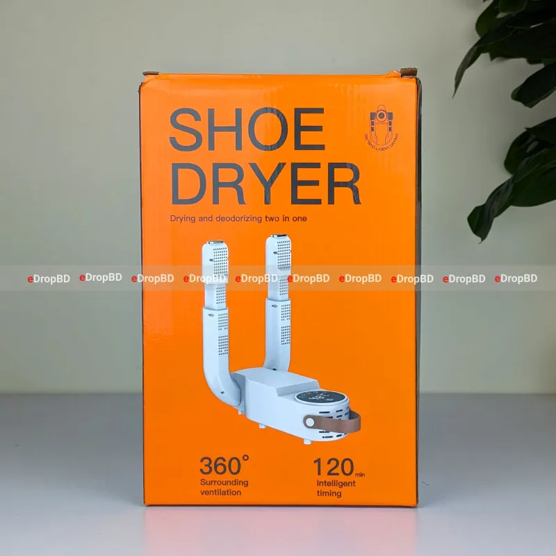 Portable Electric Shoe Dryer with Timer and Handle Multi Functional Boot Dryer