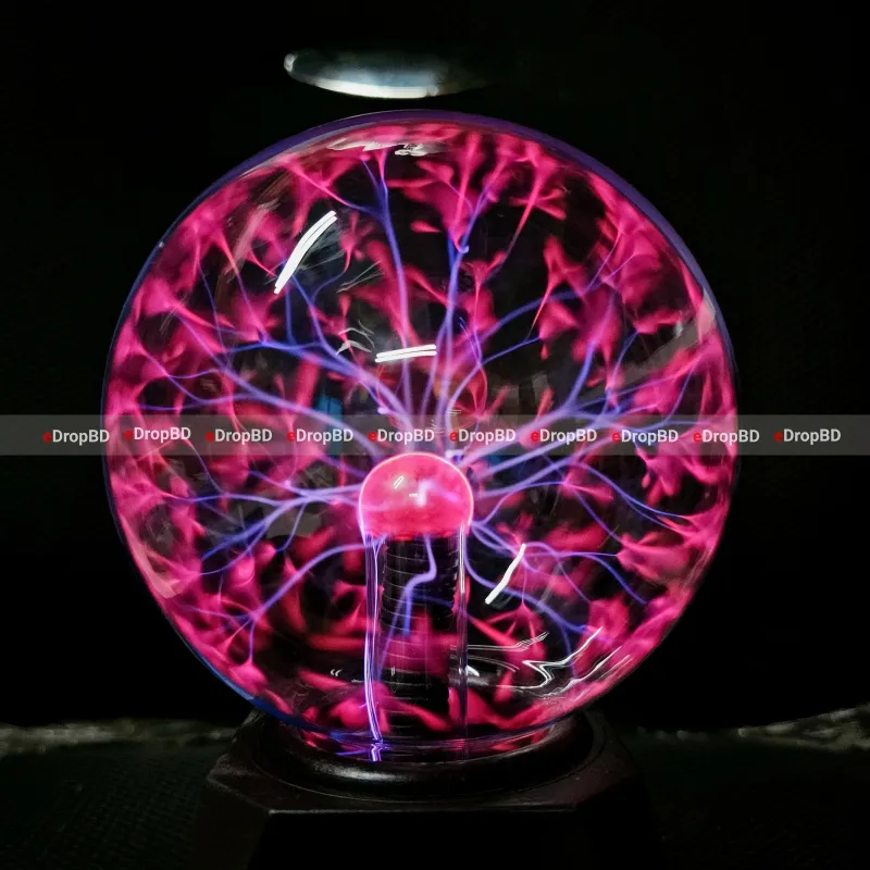 Globe Shape Magic Plasma Ball Light-5 Inch - Magical Products for Kids, Mind Refreshing Product