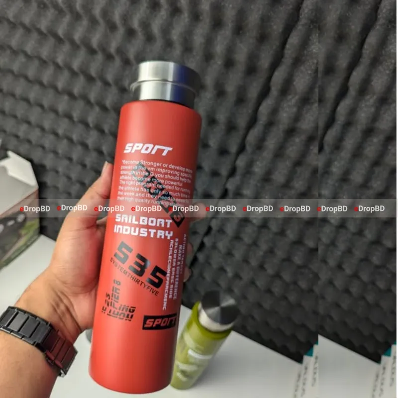 Sports Thermos Bottle Vacuum Flask Water Bottle 500ml & 800ml Capacity