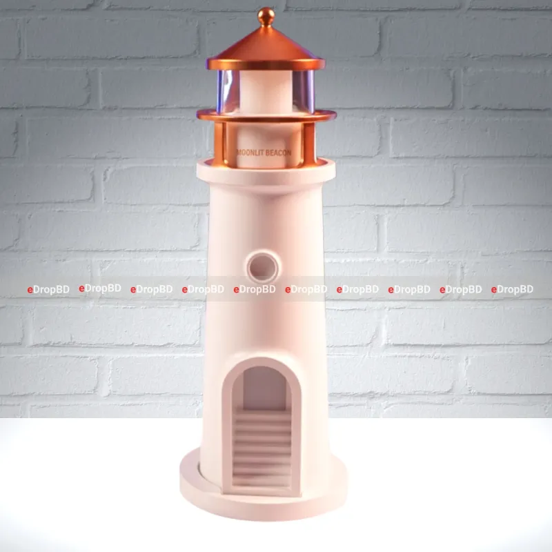 Moon lamp lighthouse with remote - Moon Lamp Projection Lighthouse Night Light