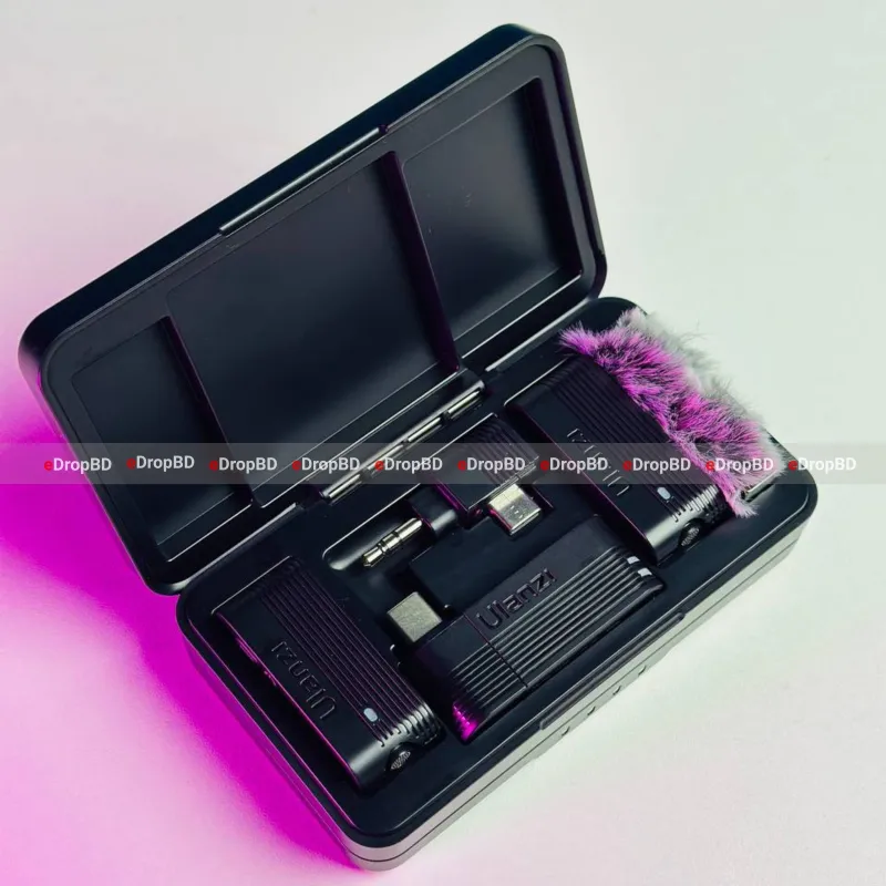 Ulanzi A100 Wireless Lavalier Microphone - Best Price In Bangladesh